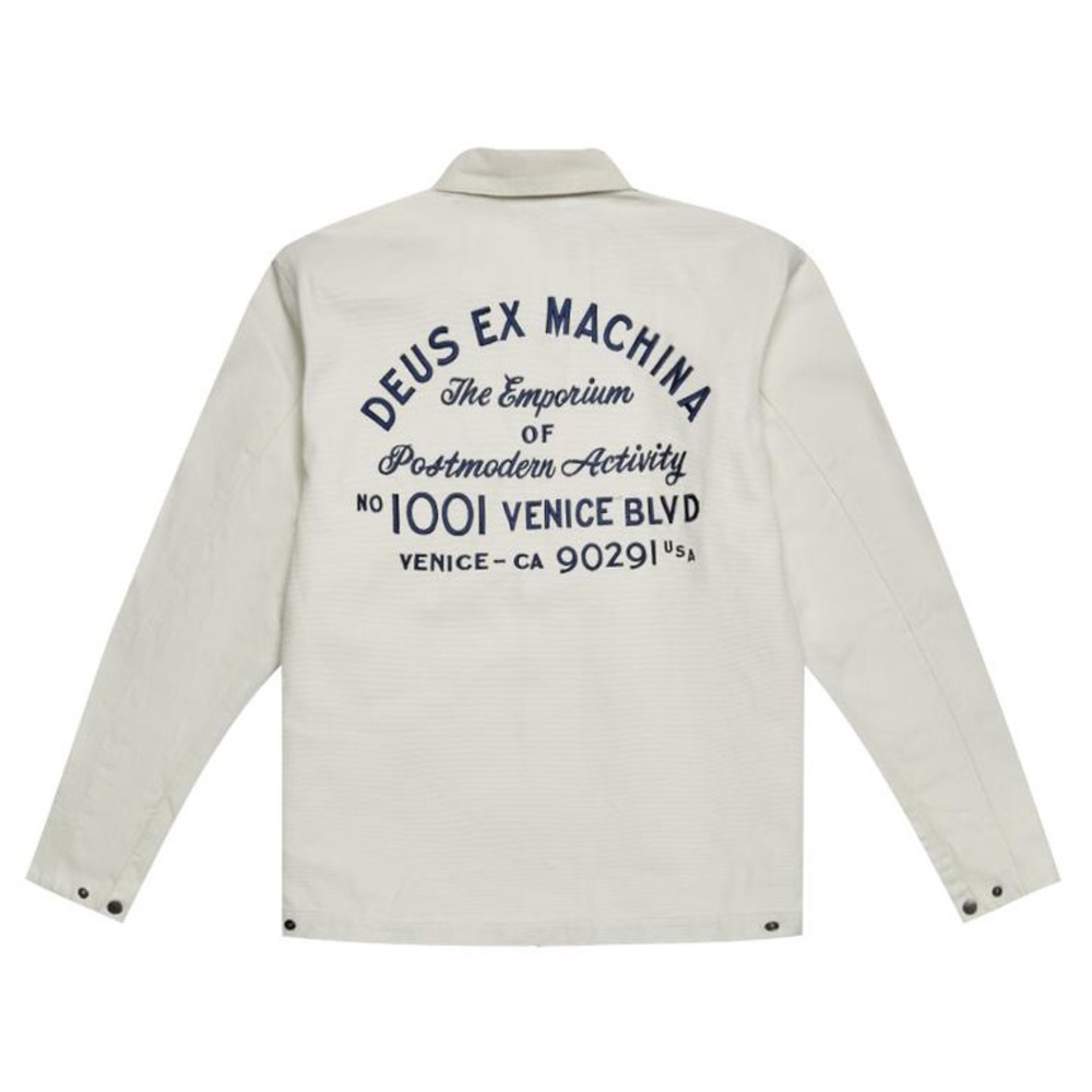 Deus Ex Machina Workwear Jacket Off White